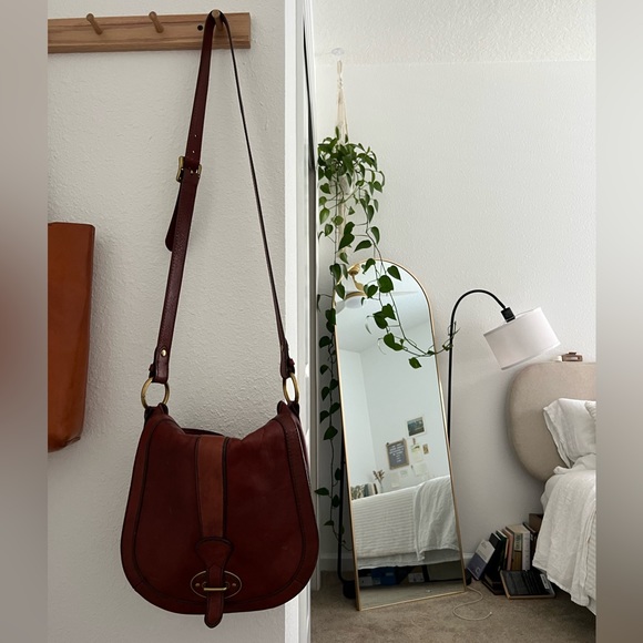 Fossil Handbags - Fossil leather crossbody bag